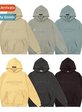 Essentials 24SSFOG New Flocked Logo Padded Hooded Sweatshirt