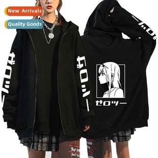 Darling Franxx Print The Two Zipper Anime Padded Zero