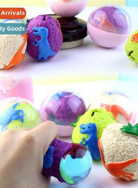 St rubber TPR dinosaur eggs extrusi popping ball grape ball