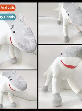 S sculpture shark riding doll sleeping cuddle doll doll shar