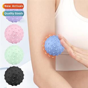 St elastic solid triangle spikes fascia ball relaxing leg ma