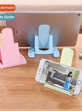 Card type cell phe holder Foldable two-speed tilt adjustable