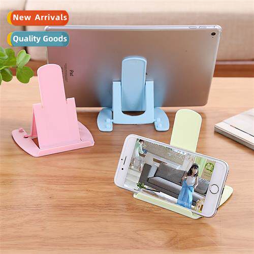 Card type cell phe holder Foldable two-speed tilt adjustable