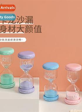 Macar colorful small hourglass 5/10/15/30 minutes to brush t