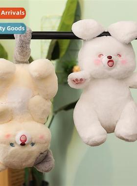Dull cute posing animal doll Yangzhou plush toys rabb cat fo