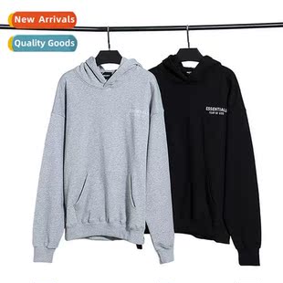 Letter Repeat Line fog Sweatshirt Slogan Basic Essentials