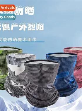 Outdoor sunscreen mask bana mens face scarf summer protecti
