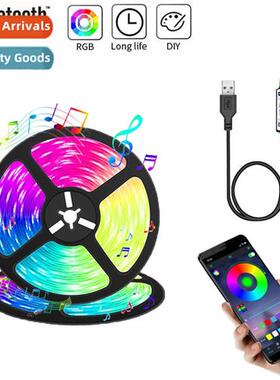 led strip light self adhesive 5v usb bluetooth 5050 2835 rgb