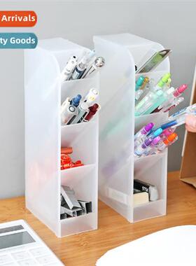 A2706 Slanting Frosted Brush HolderDesktop ShelfDesktop Orga