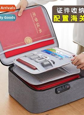 Household document organizer bag travel multifunctial docume