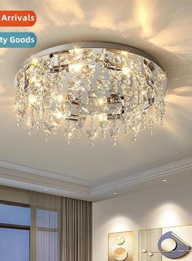 Modern light luxury LED ceiling light crystal butterfly ceil