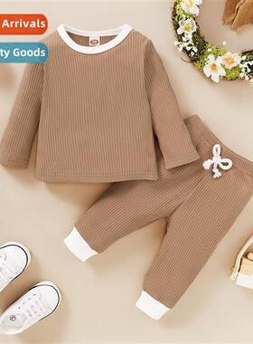 Girls spring  autumn  2020 new fashi in small children solid