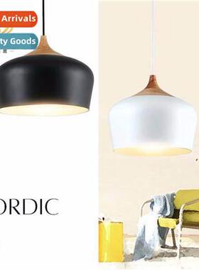 Modern simple Japanese style dining room lamp creative persa