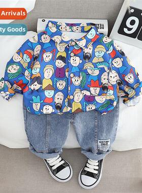 Childrens spring  fall new childrens su n boys su leisure hs