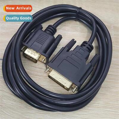 DVI to VGA computer mor cnect desktop graphics card 24 +1 in