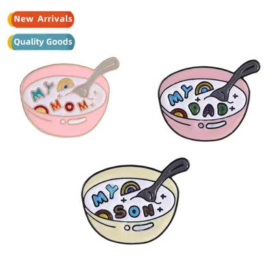 Japan and South Korea ins oil drop brooch mors day jewelry M