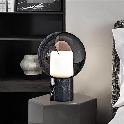 Post-modern minimalist glass marble creative table lamp er h