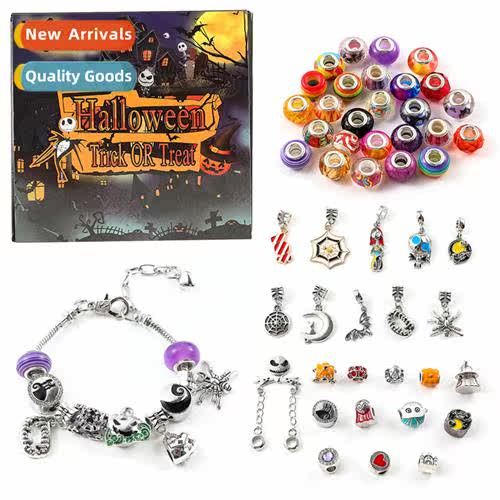 New Halloween Set Blind Box Bracelet Necklace Alloy Pendant