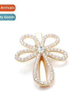 New fashi light luxury butterfly  accessories gold flowers a