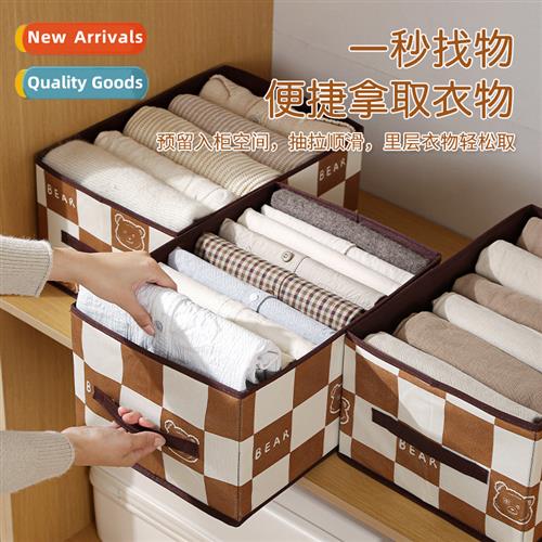 New clos organizer closet organizing home drawer pants box t