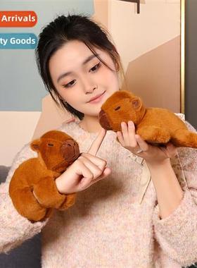 Cute cute pet capybara water dolphin snapping ring h ring h