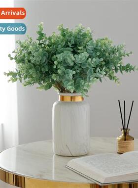 Simulati plant eucalyptus mey leaves handwrten notes indoor