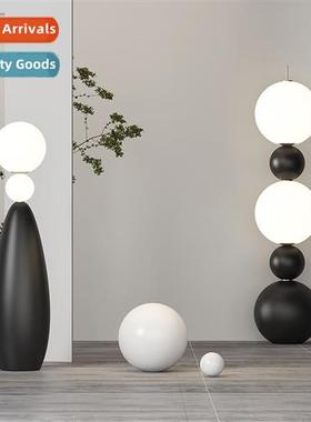 Scinavian art  floor lamp living room vertical table lamp mo