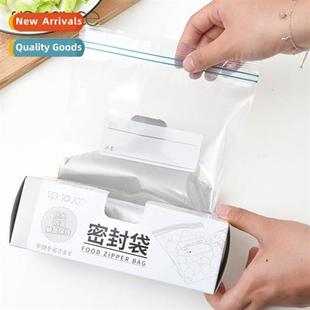 Dense Ribbed Bags Sealing Pack Refrigerator Food Double