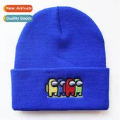 around embroidered winter warm fall game cap Amg knted