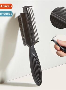 Broken Hair Cleaning Brush Double Sided Small Brush Portable