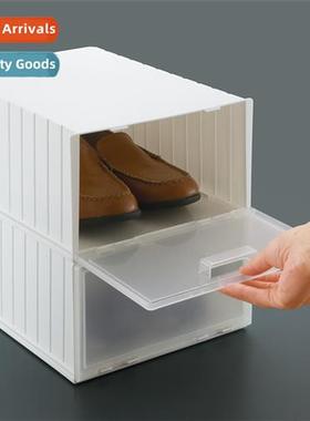 Japan imported creative shoe rack plastic resin modern simpl