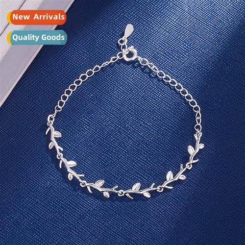 n Mori lerature molight forest bracelet female leaves branch