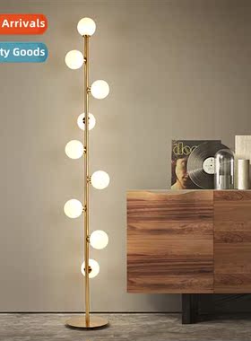 Scinavian simple glass ball sting lamp floor lamp modern per