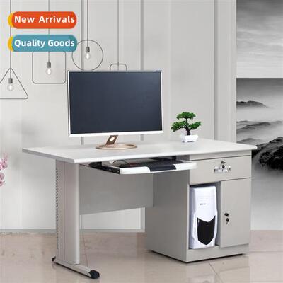 Steel fice desk disassembly combinati  thickened table steel