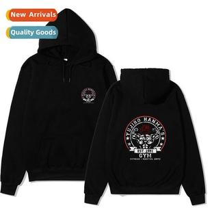 The Grappler Hooded Anime Sweat Print Baki Tooth Japan Blade