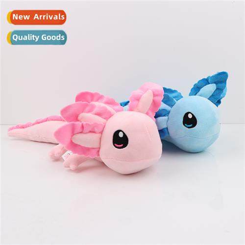 Axolotl Plush Salamer Lizard Multicolor Cute Fish Figurine H