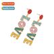 color diamd design persaly earrings letters fashi LOVE