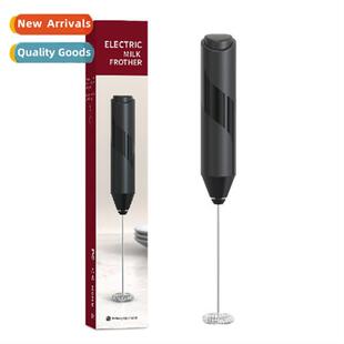 2022 New Electric Milk Fror Portable Cfee Creamer Battery Mo