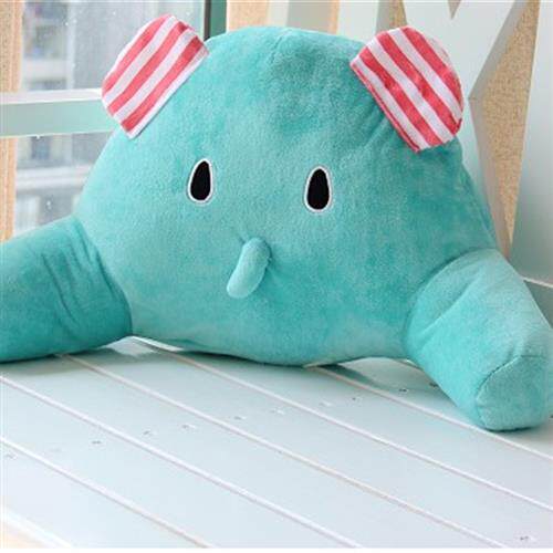 Sad Circus Elephant U-shaped Pillow Elephant Lumbar Pillow P