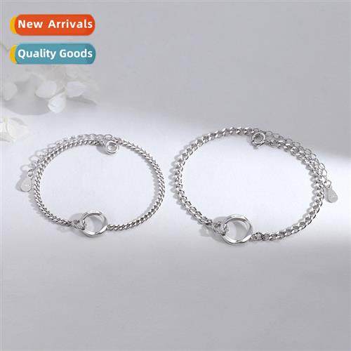 Möbius Ring Couple Bracelet Pair Love Minimalist Niche Ins