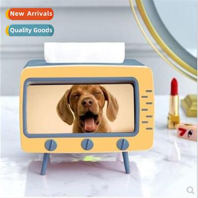 Creative living room upscale drawer box retro TV cfee table