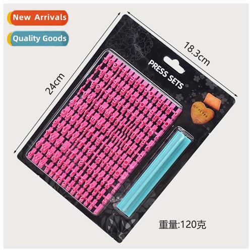 DIY Baking Tools Numerical Alphabet Stamps Cookie Press Moul