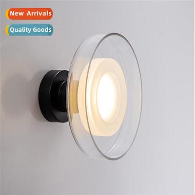 Scinavian Designer Round Glass Lamp Postmodern Creative Desi