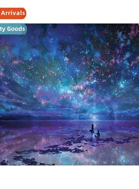 New living room hmade paste diamd full diamd art lscape deco