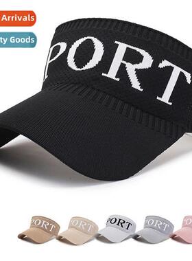 Hat female summer tide breathable hollow cap sunscreen sunsc