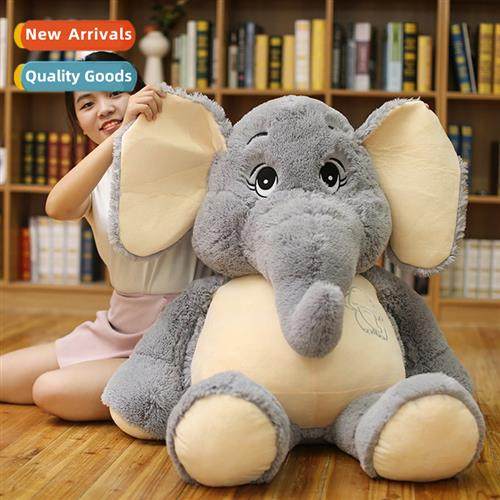 Cute Lg Hair Gentle Dream Elephant Sweet Elephant Plush Toy