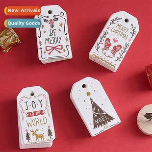 Tags Hanging Cute Colorful Vinta 100 Cards Christmas
