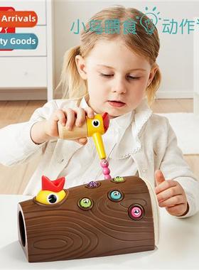 woodpecker catching game early educati puzzle catching game