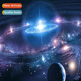 Cross Stch New DIY Cosmic Planet Full Stch Simple Hmade Thre