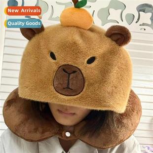 home gift bara shaped hat capi nap fice Plush pillow toy